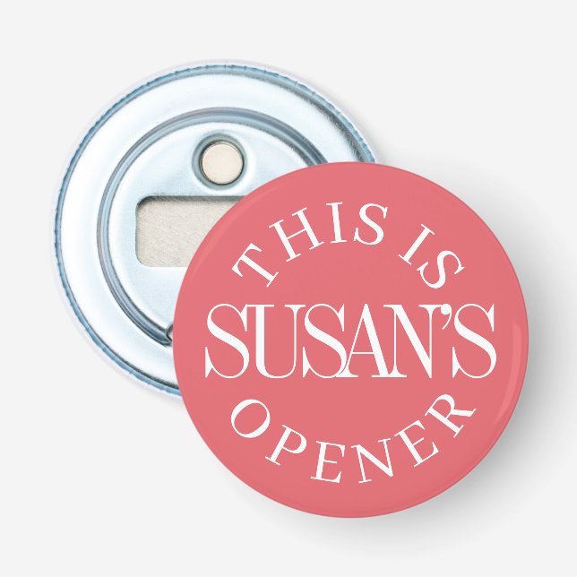 Personalised Name | Create Your Own Bottle Opener (Front)