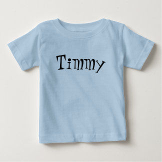 Personalised Name - Create Your Own Custom Blue Baby T-Shirt