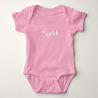 Personalised Name - Create Your Own Custom Name Baby Bodysuit