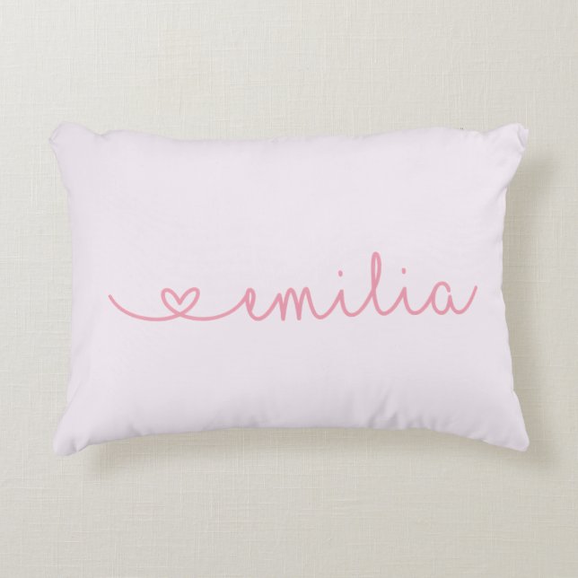 Personalised Name Cushion | Kids Custom Pillow (Front)