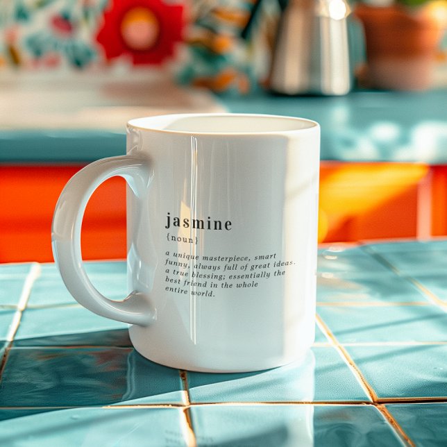 Personalised Name Custom Definition | 3 Photo Coffee Mug (Creator Uploaded)