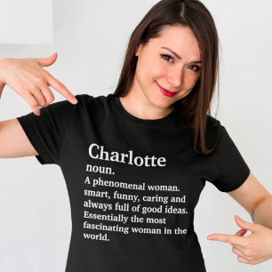 Personalised Name Custom Definition T-Shirt