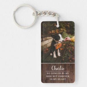 Personalised Name Custom Photo Pet Memorial Key Ring