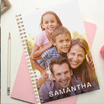 Personalised Name Custom Photo Planner<br><div class="desc">Personalised planners make a great gift for any person. Personalise with a photo and name to make a unique gift for christmas,  birthdays or any other special occasion.</div>