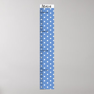 Personalised Name Cute  Baby Boy Growth Chart