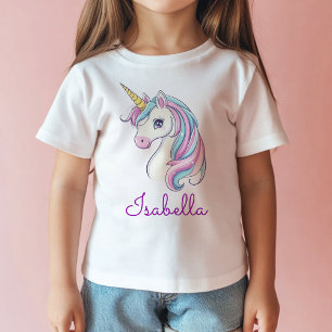 Personalised Name Cute Girly Whimsical T-Shirt