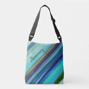 Personalised Name Deep Sea Ocean Shades Crossbody Bag