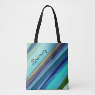 Personalised Name Deep Sea Ocean Shades Tote Bag