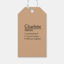 Personalised Name definition 