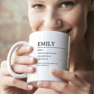 Personalised Name Definition Quote Name Mug