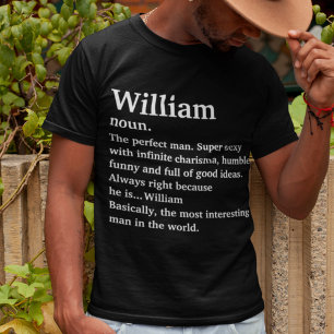 Personalised Name Definition T-Shirt
