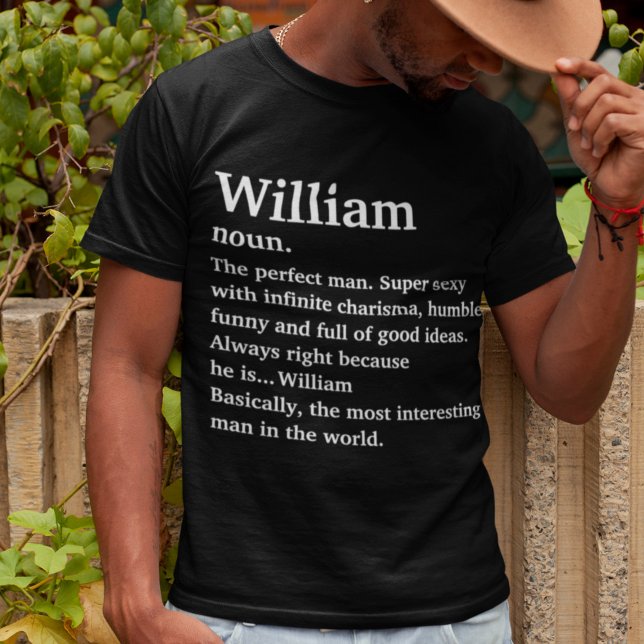 Personalised Name Definition T-Shirt (Creator Uploaded)