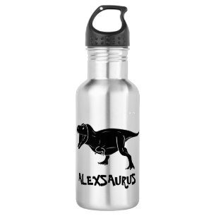 Personalised Name Dinosaur 532 Ml Water Bottle
