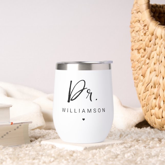 Personalised Name Dr Minimalist Doctor Graduation (Living Room)