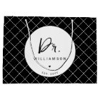 Personalised Name Dr Minimalist Doctor Graduation