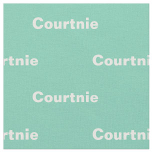 Personalised Name Fabric