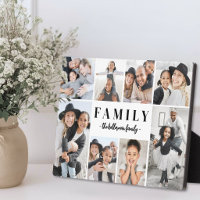 Personalised Name Family Photo Collage