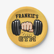 Personalised NAME Fitness Trainer GYM Custom