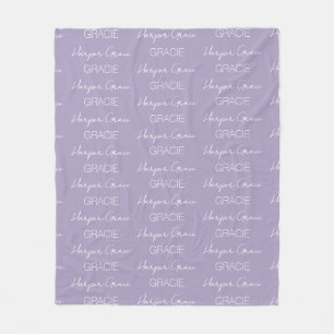 Personalised Name Fleece Blanket