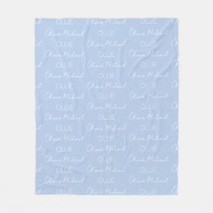 Personalised Name Fleece Blanket