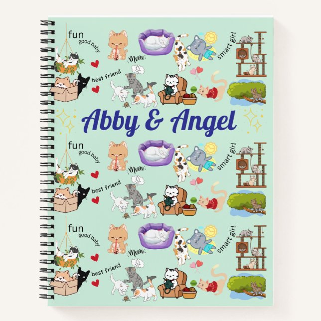 Personalised Name for You or your Child  Notebook (Front)