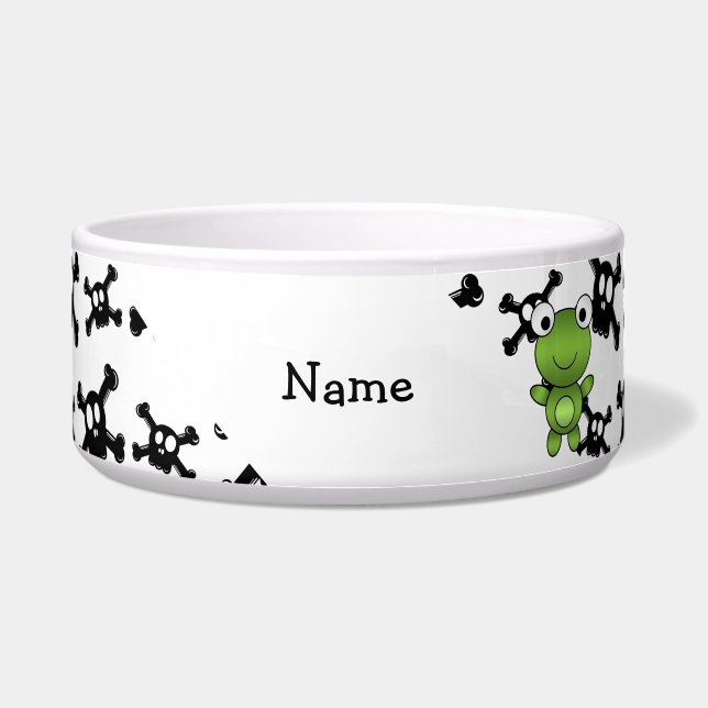 Personalised name frog skulls pattern (Front)