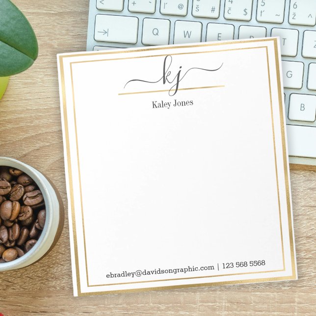 Personalised Name | From The Desk Of Notepad (Creator Uploaded)