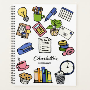 Personalised Name Fun Planning Icons Planner