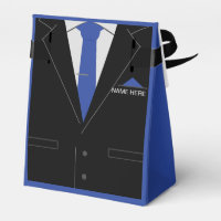 Personalised Name Funny Business Suit Tie Gift Box