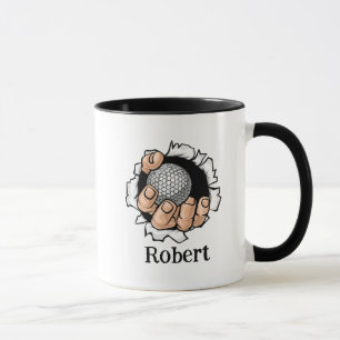 Personalised name Funny golf ball Mug