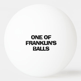 Personalised Name Funny Ping Pong Ball