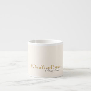 Personalised Name – Girlboss Empowerment Gift -  Espresso Cup