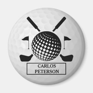 Personalised Name Golf Ball Magnet