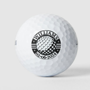  personalised name golf balls