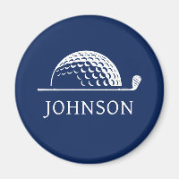 Personalised Name Golf Club Ball