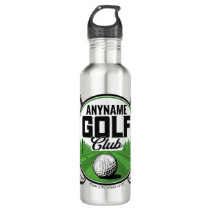 Personalised NAME Golfing Pro Golf Club Player   710 Ml Water Bottle