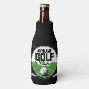 Personalised NAME Golfing Pro Golf Club Player   Bottle Cooler