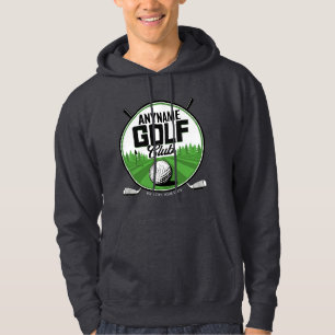 Personalised NAME Golfing Pro Golf Club Player Hoodie
