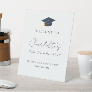 Personalised Name Graduate Achievement Pedestal Sign