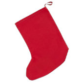 Personalised name hippo black pink polka dots small christmas stocking (Back (Hanging))