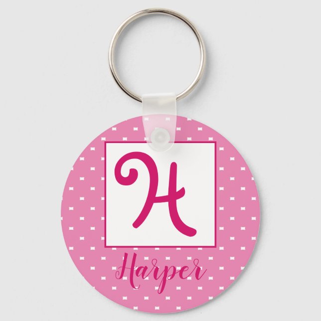 Personalised Name/ Initial keychain (Front)