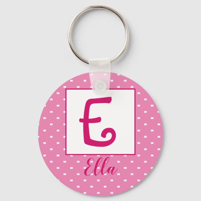 Personalised Name/ Initial keychain (Front)