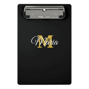 Personalised Name Initial Mini Clipboard