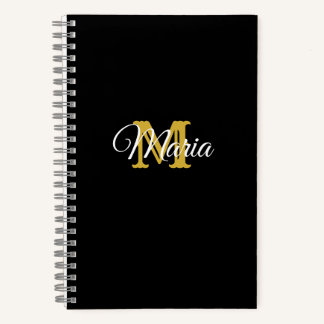 Personalised Name Initial Notebook