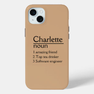 Personalised Name  iPhone 15 Plus Case