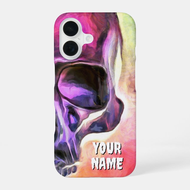 Personalised name. iPhone 16 case (Back)