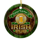 Personalised Name Irish Pub Sign St. Patrick's Day