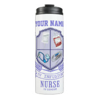 Personalised Name IV League Infusion Nurse 