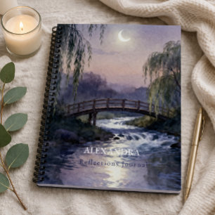 Personalised Name Journal Reflections Notebook