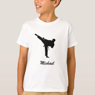 Personalised Name Karate / Taekwondo / judo T-Shirt